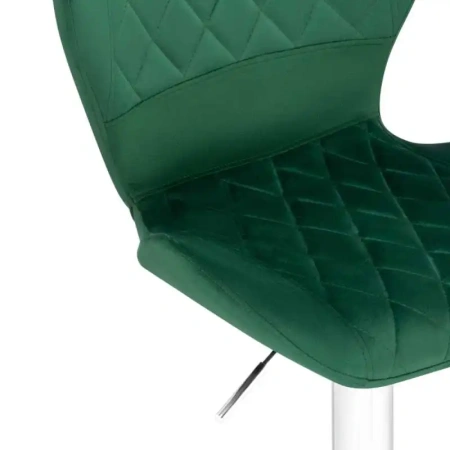 Барный стул Woodville Porch green / chrome